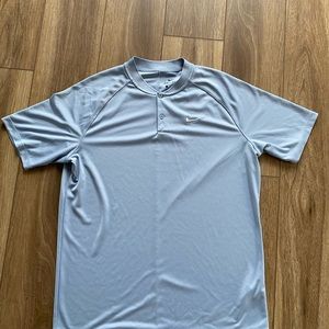 Nike Blade Polo size Large Soft Blue